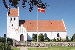 Sandholt Lyndelse Kirke I Broby