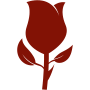 Rose Borgerlig Ceremoni Stor